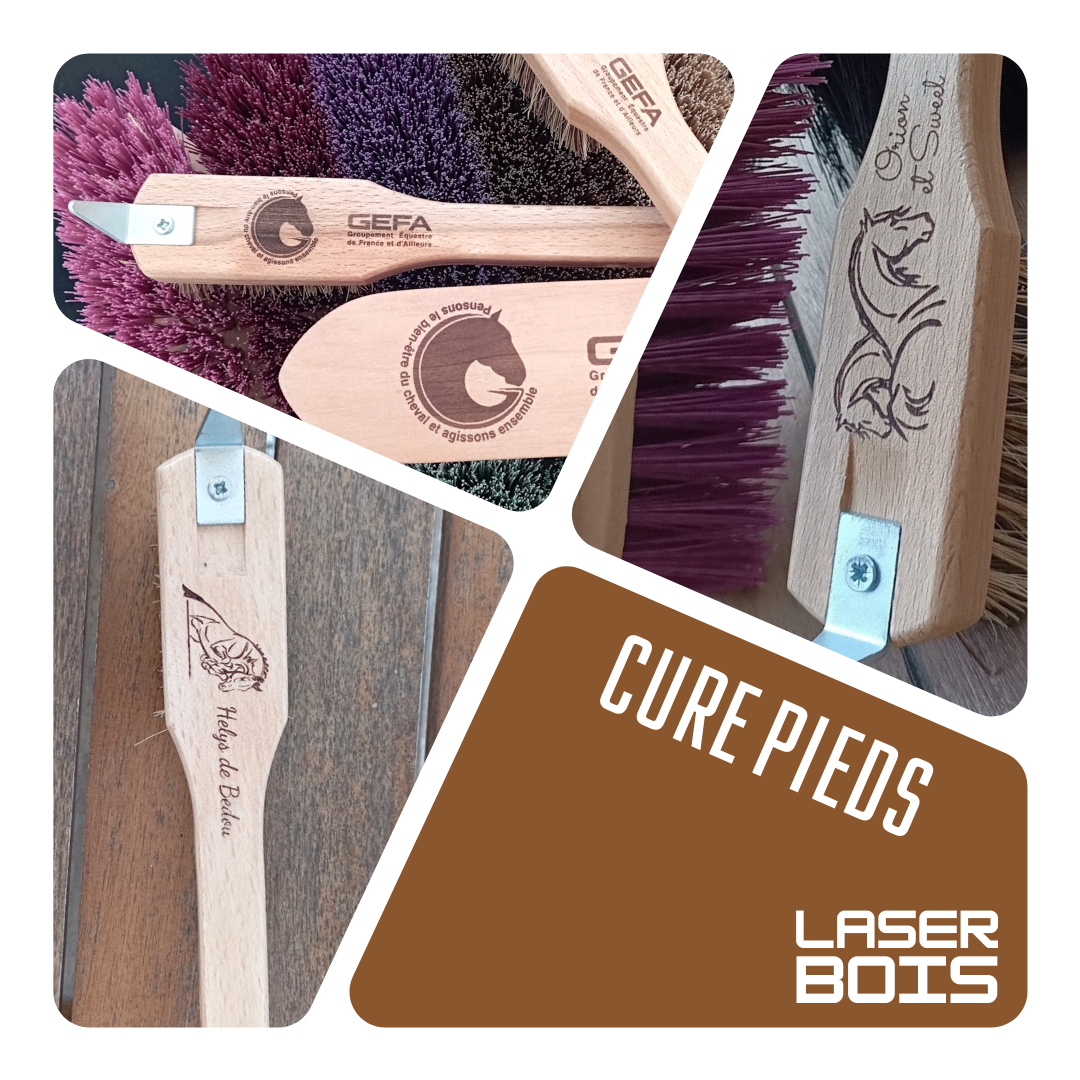 Cure-pieds personnalisé