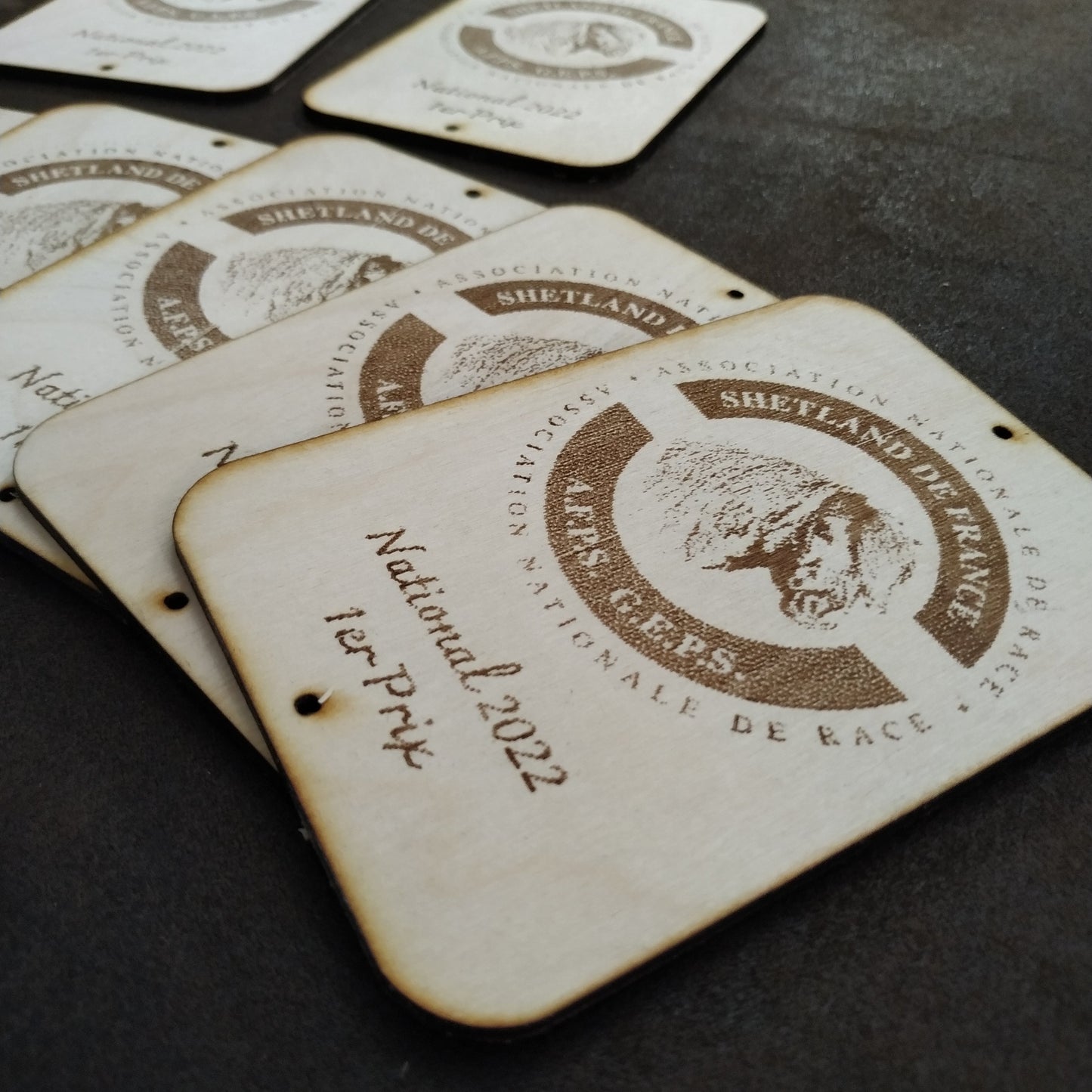 Plaque de concours en bois - Classique