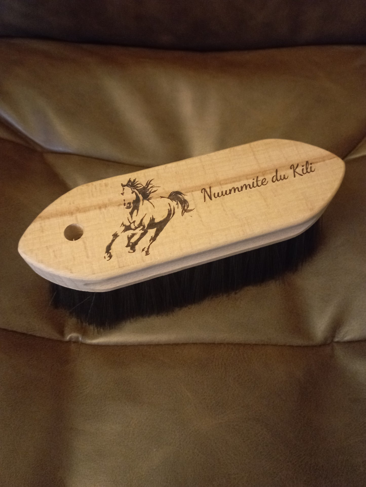 Brosse douce personnalisée - Couleur noire