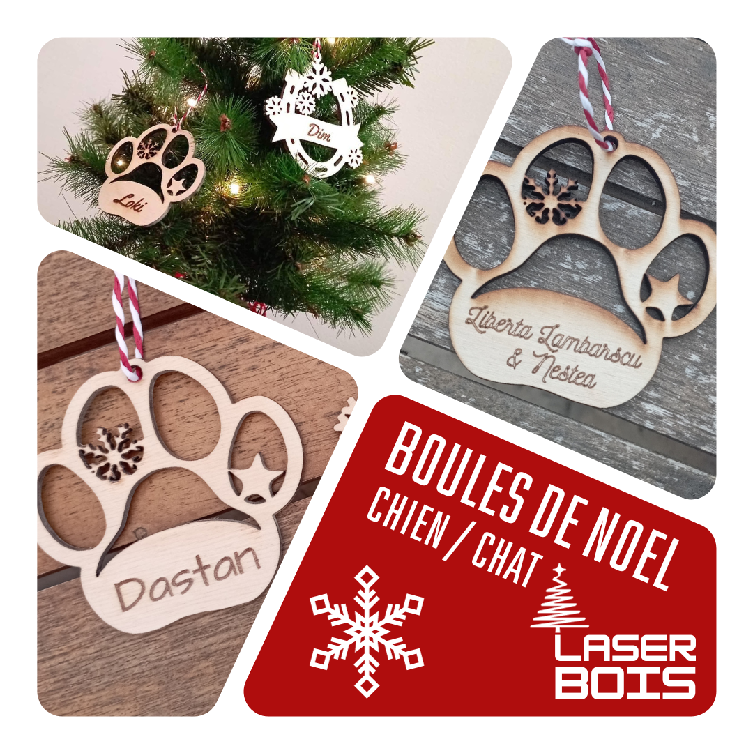Boules de Noël - Chien / Chat