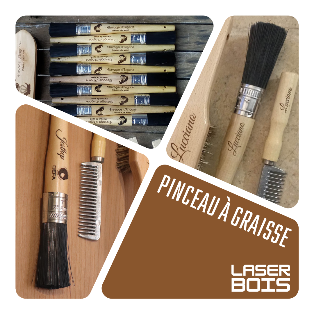 Pinceau à sabots personnalisé