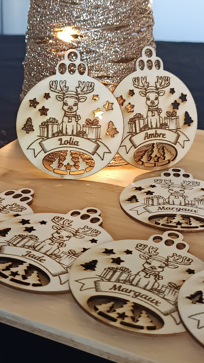 Boules de Noël - Animaux